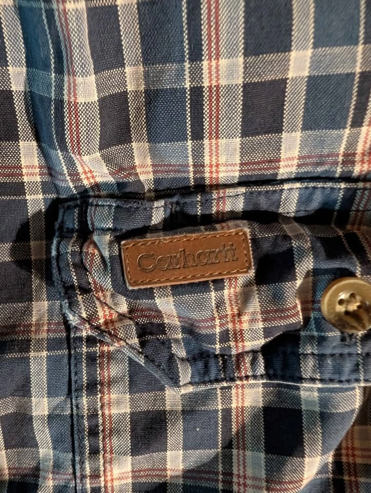 Carhartt Plaid Button-Down Shirt - photo 3