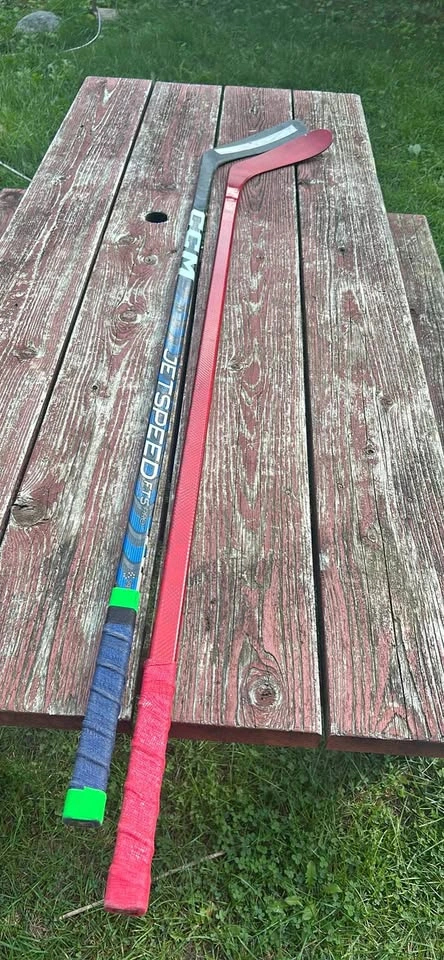 Hockey sticks