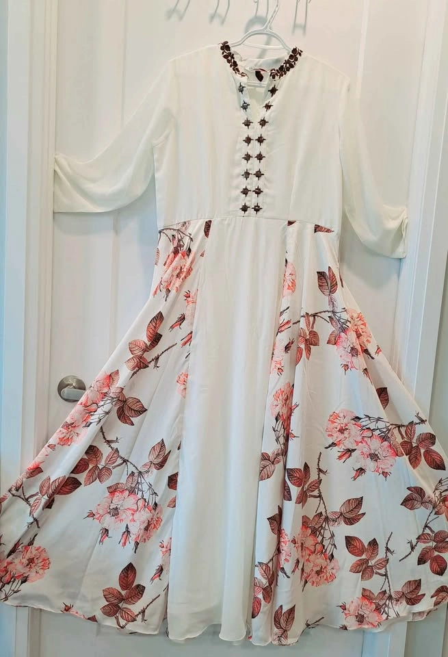 Women's full length maxi dress - photo 4