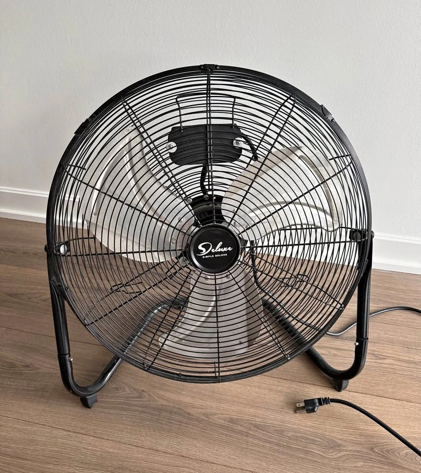 20” 3-Speed High Velocity Heavy Duty Floor Fan