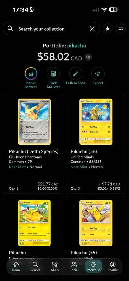 Pokémon Pikachu Trading Card Lot - photo 3