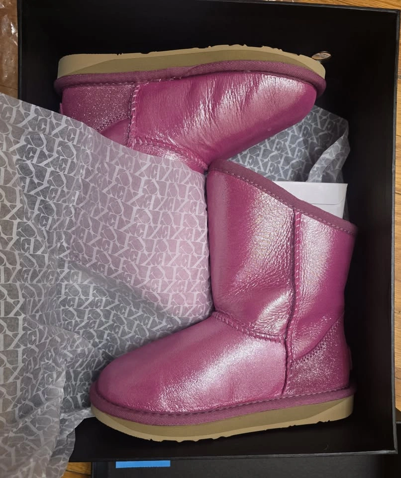 Australia Luxe Collective Pink Sheepskin Boots for Girls - Size - photo 3