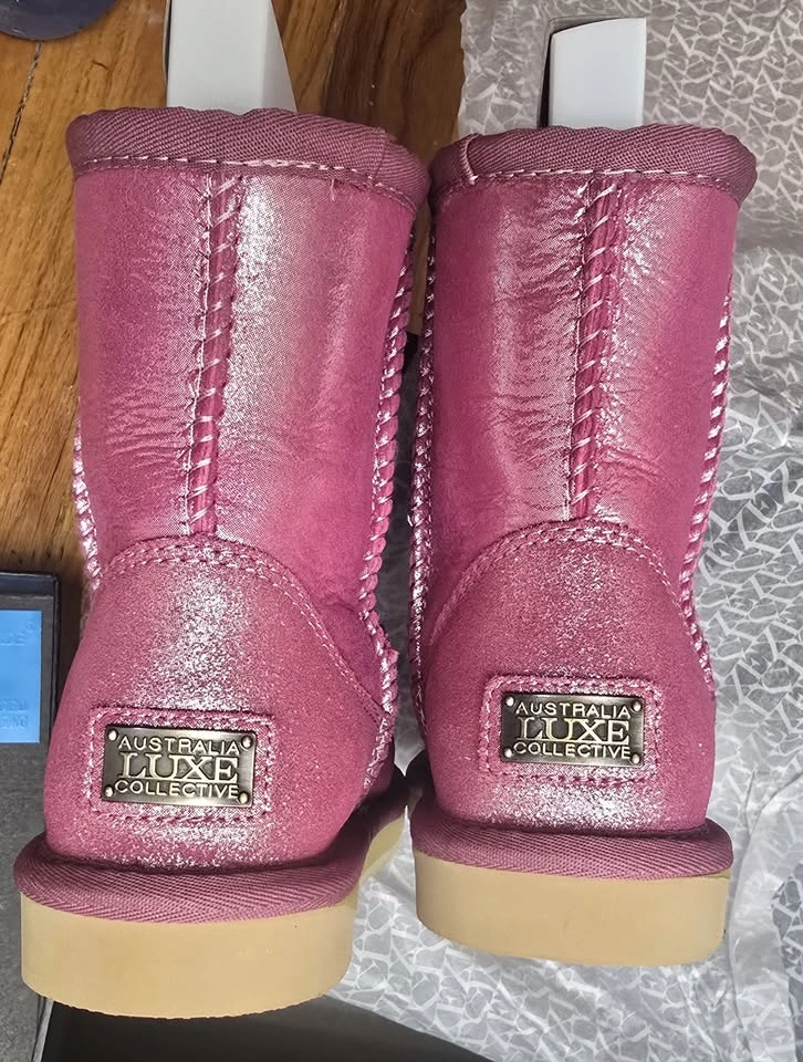 Australia Luxe Collective Pink Sheepskin Boots for Girls - Size - photo 5
