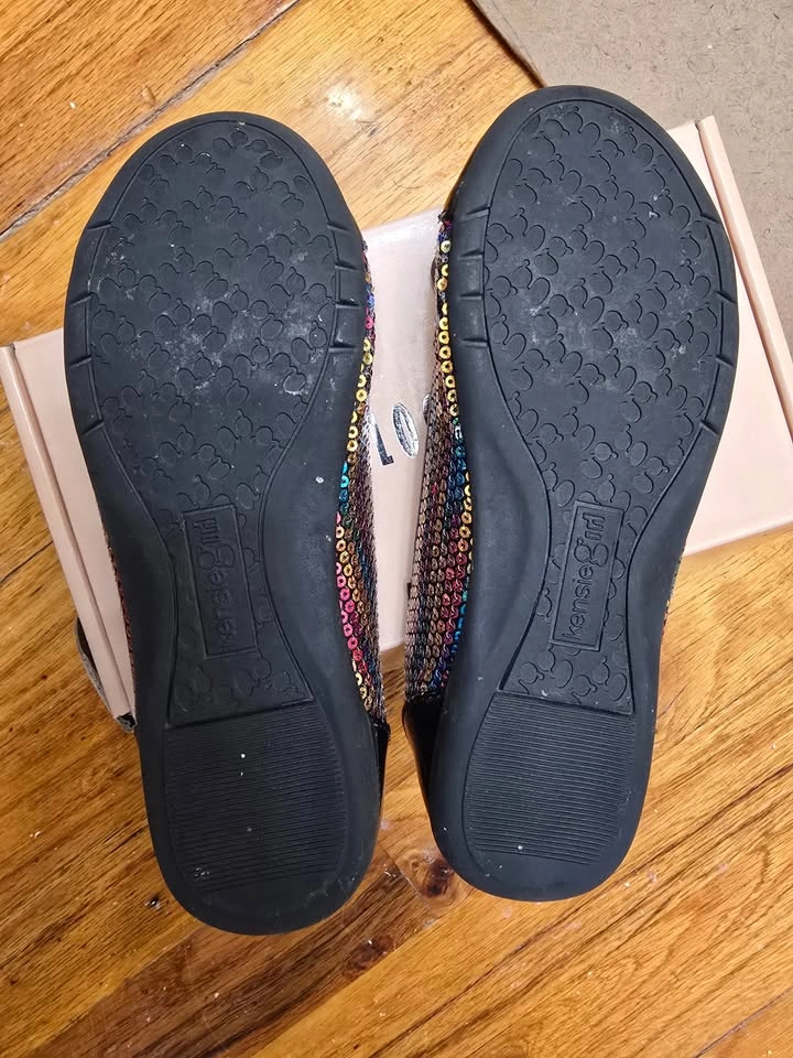 Kensie Girl Sequin Ballet Flats - Girl's Shoes Size 1 - photo 3