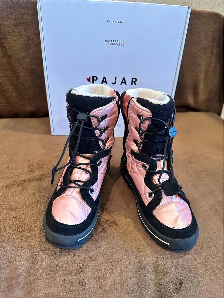 Pajar Kids Waterproof Winter Boots - size 3