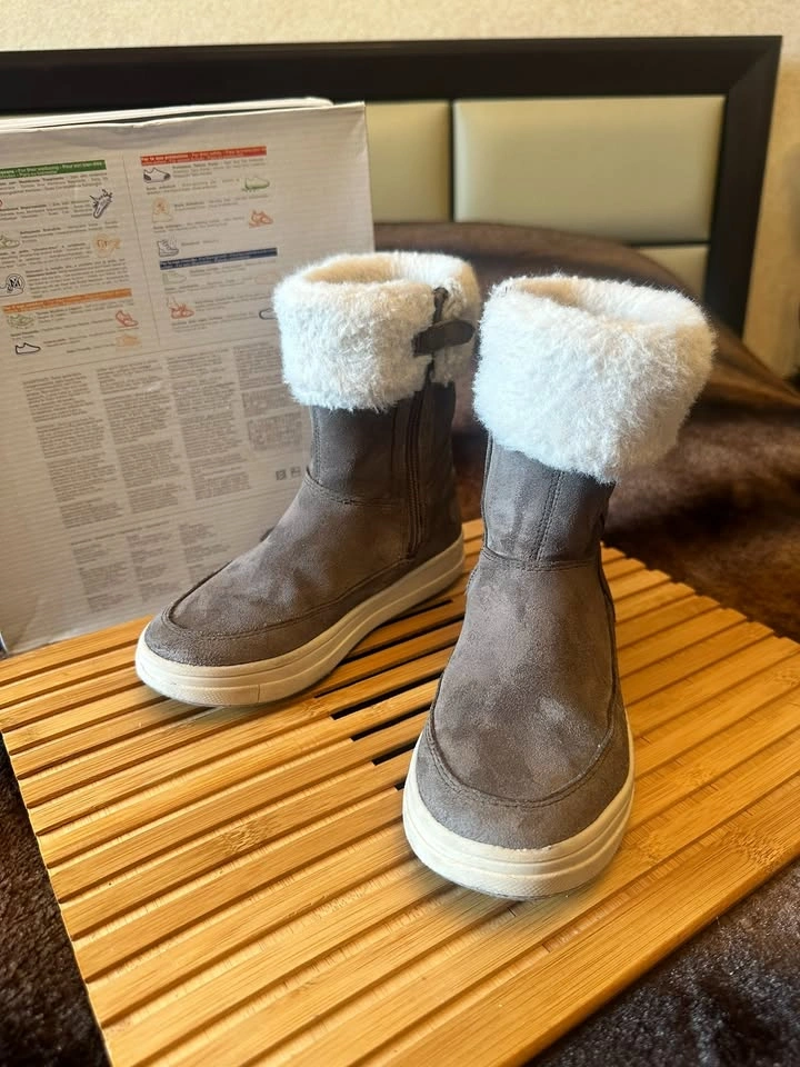 Geox Girls' Faux Fur Trim Winter Boots - photo 4