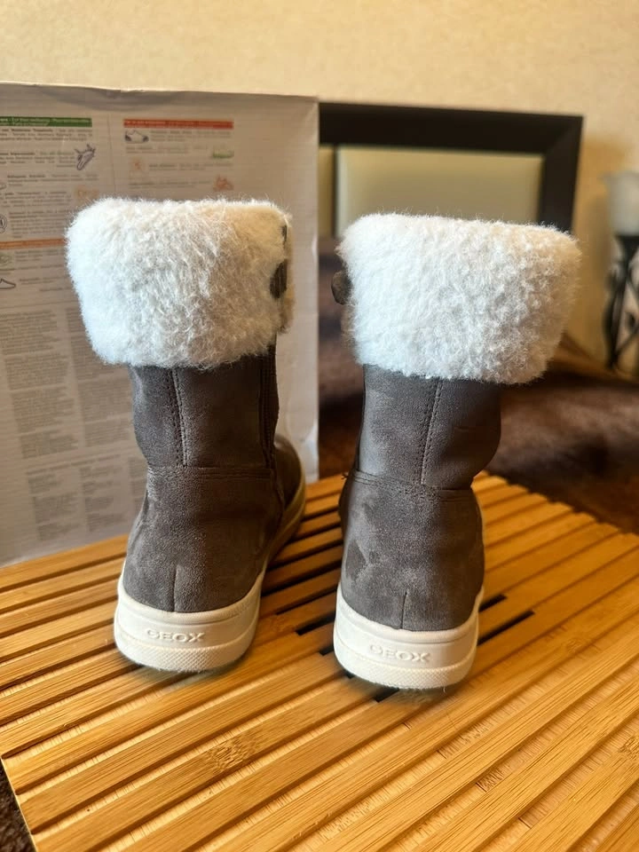 Geox Girls' Faux Fur Trim Winter Boots - photo 5