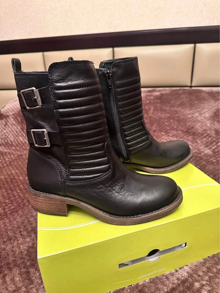 Lucky Brand women girl leather boots size 8.5 (38.5) brand new - photo 4