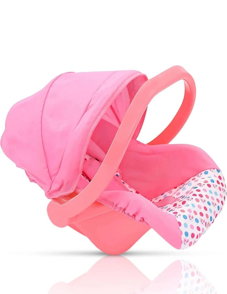 Baby doll car seat and carrier, adjustable handle, canopy - photo 3