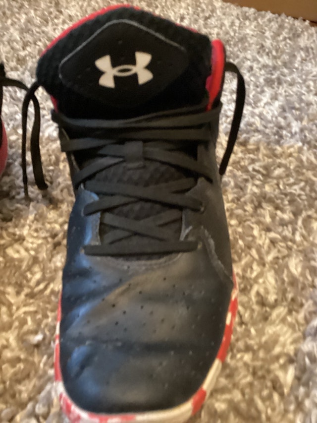 Men's Under Armour Jet '21 Basketball Shoes "Bred" - Size 8.5 - photo 2