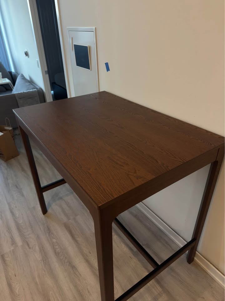 WOODEN BAR TABLE (IKEA EKEDALEN) - photo 4