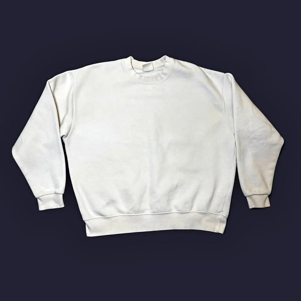 Plain White Crewneck Sweatshirt thumbnail