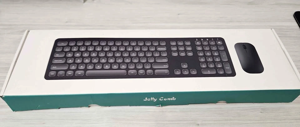 Jelly Comb wireless keyboard and mouse set