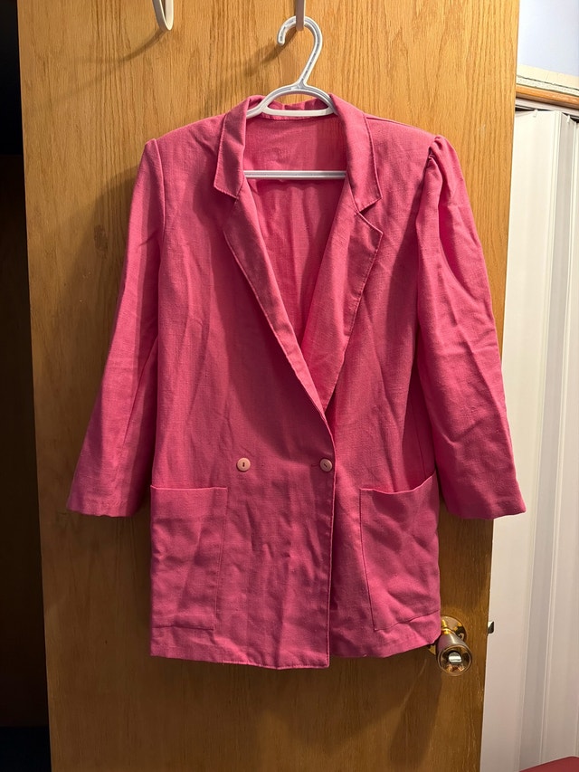 Pink Blazer