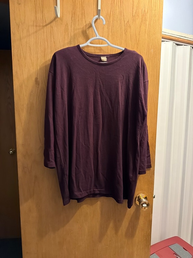 Purple Long Sleeve Shirt