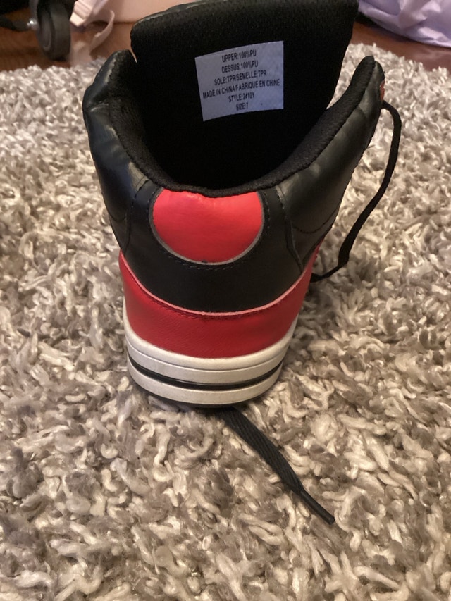 Zoo York black and red men shoes - size 7 - photo 3