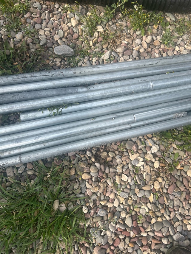 Galvanized Steel Trampoline Canopy Tent Poles - photo 5