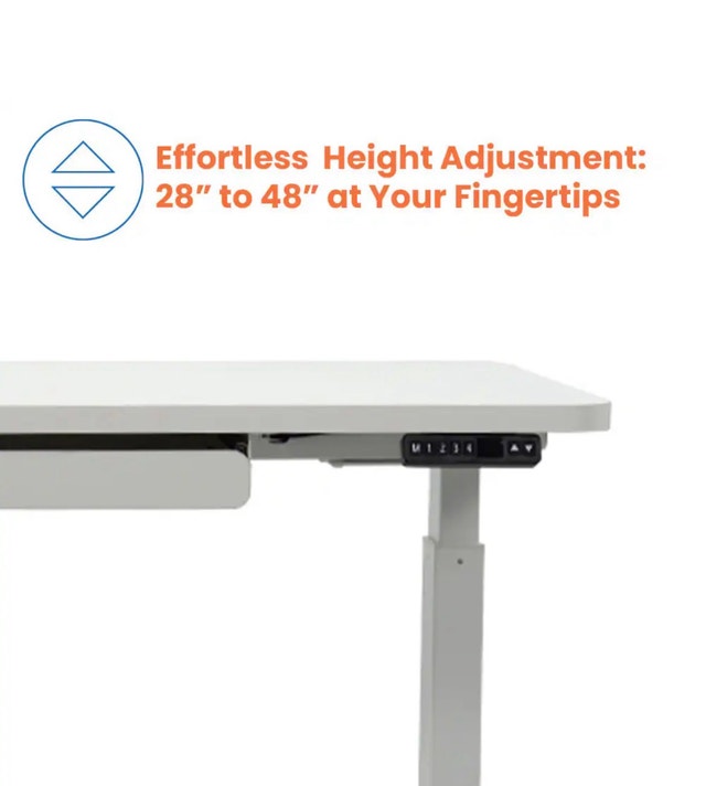 Brand New Motionwise 48x24 Electric Height Adjustable Desk - photo 2