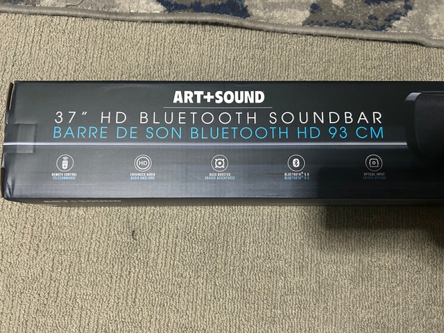 Brand New Art+Sound 37 Inch HD Bluetooth Soundbar - photo 5