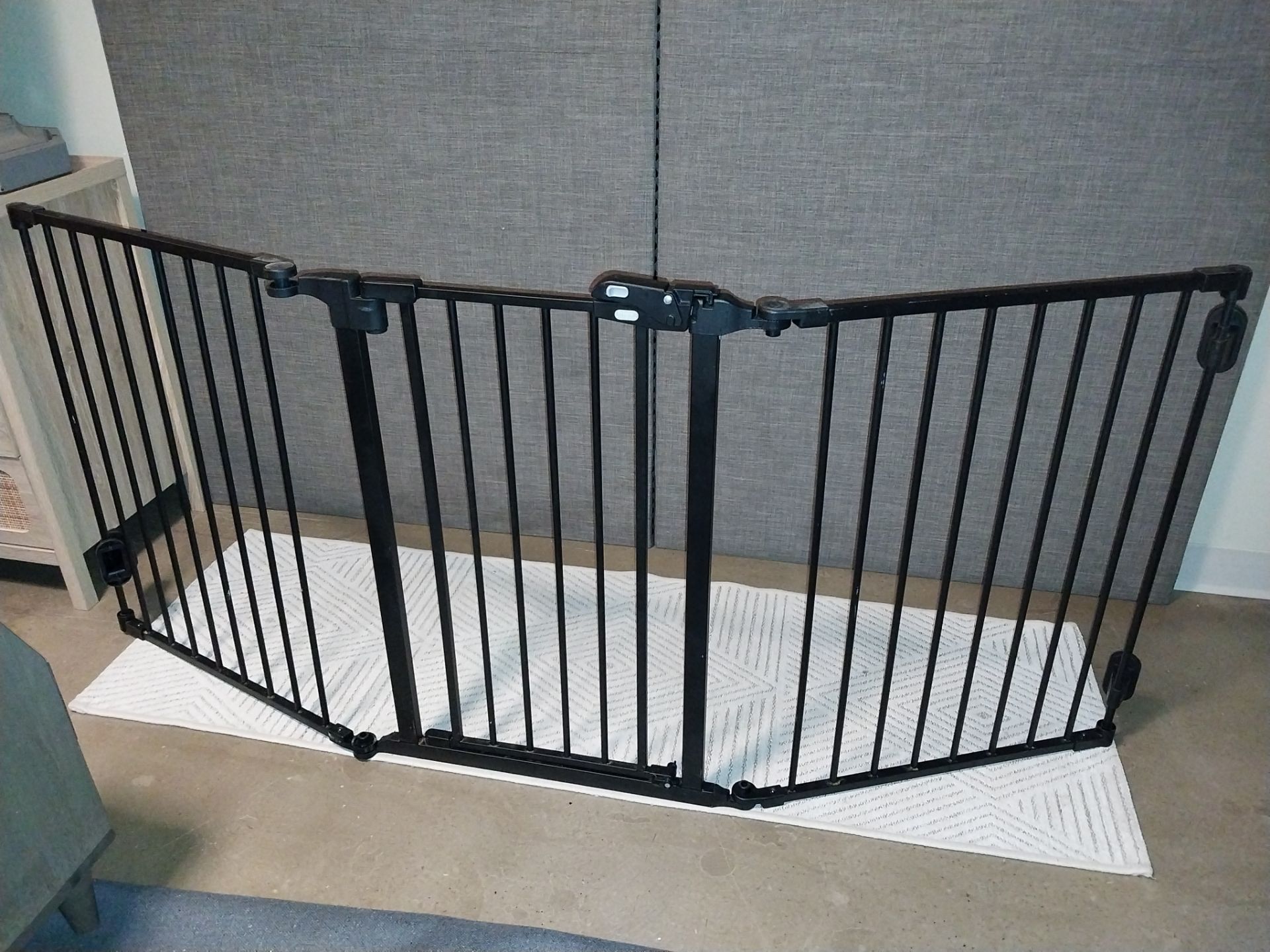 Adjustable Folding Metal Gate