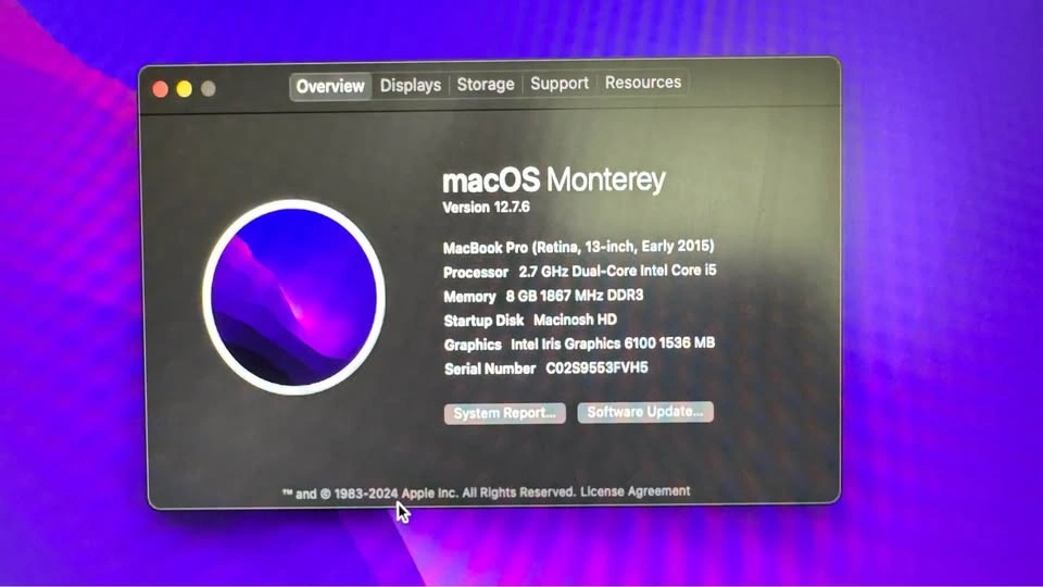 Apple MacBook Pro 13" (No Working Screen) - 8GB RAM, 2015 - photo 3