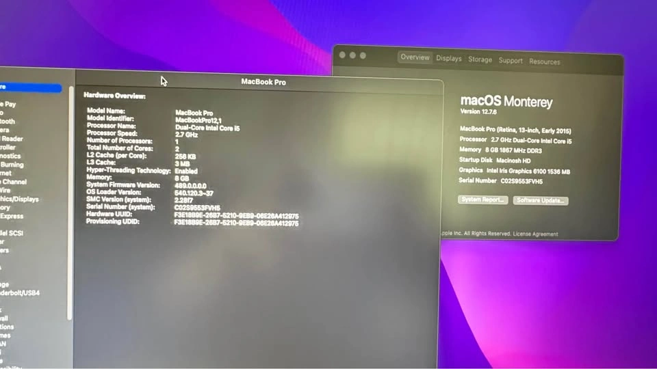 Apple MacBook Pro 13" (No Working Screen) - 8GB RAM, 2015 - photo 4