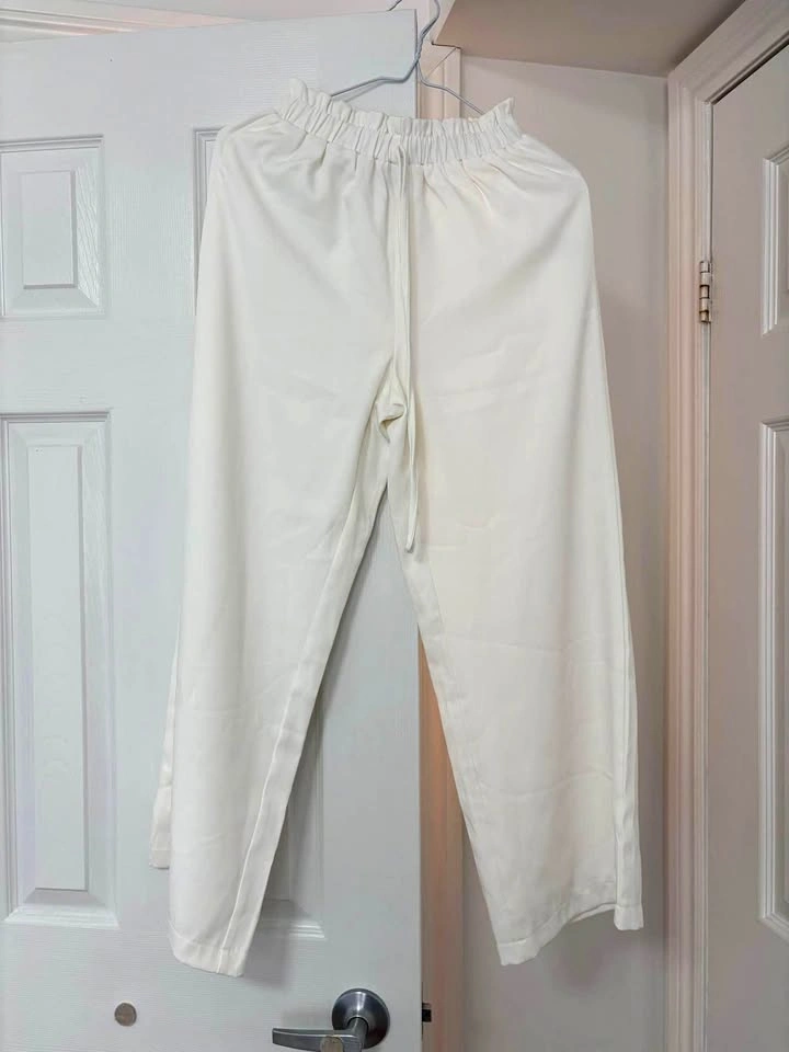 New lined white pants from Shein size Petite XXS