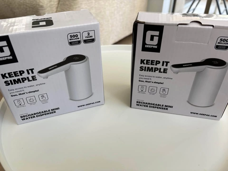 New-1pc of Mini water dispenser, USB charging with Led - photo 2