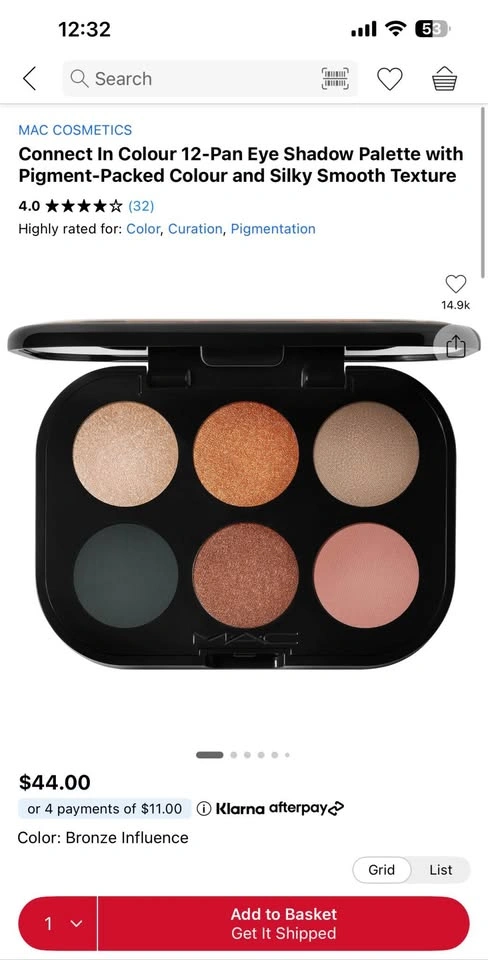 MAC Correct in Colour Eyeshadow Palette - photo 2