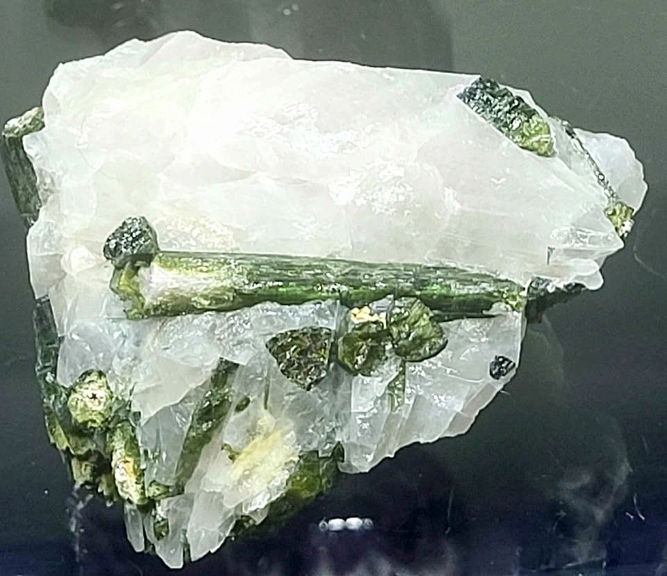 Green Tourmaline Crystal Specimen