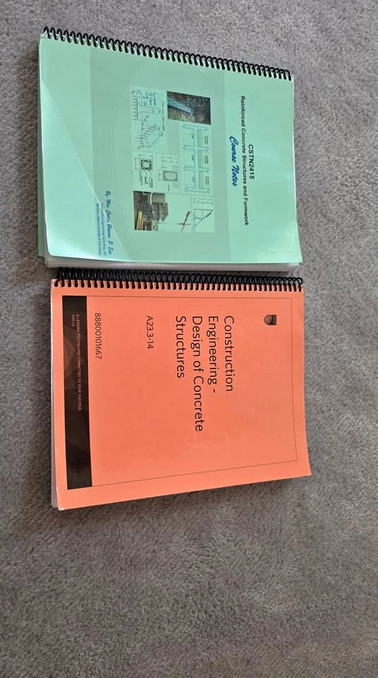 NAIT Construction Engineering CSTN2415 Course Notes