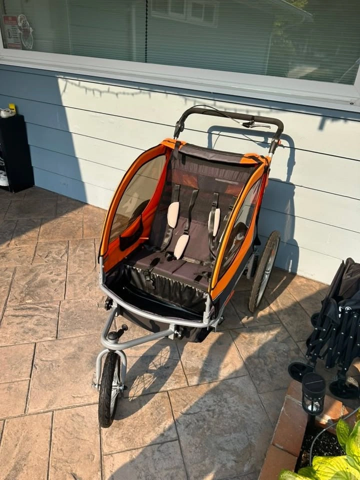 VEVOR Bike Trailer for Toddlers, Kids, Double Seat - photo 3