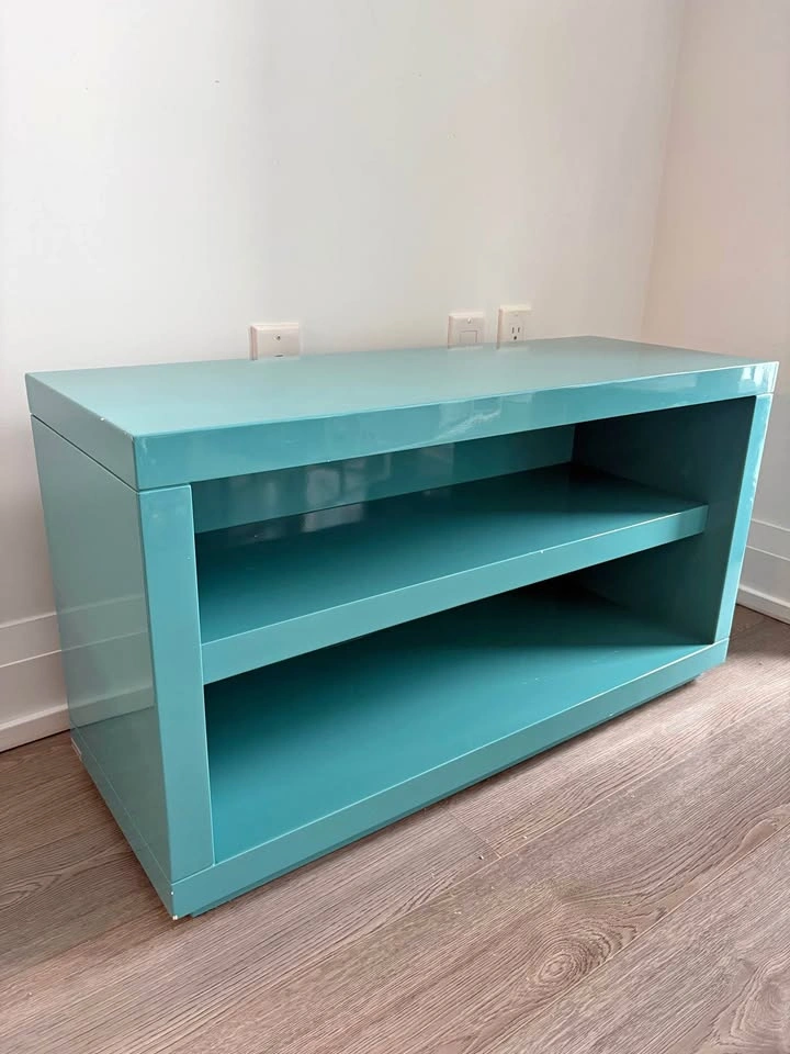 Glossy Teal TV Stand/Media Console