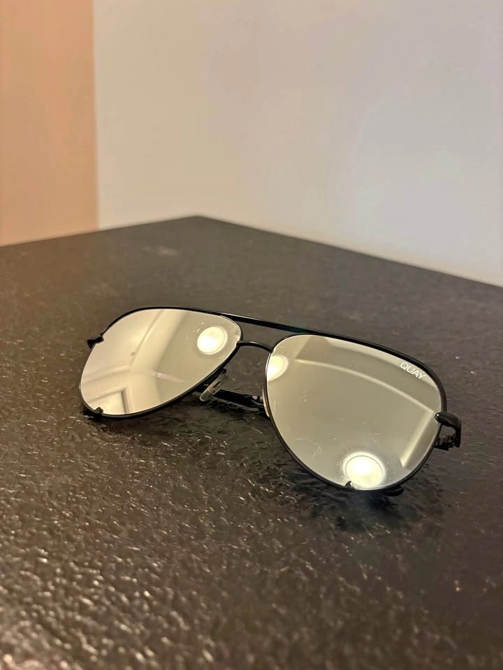 QUAY Australia x Desi Perkins Aviator Sunglasses