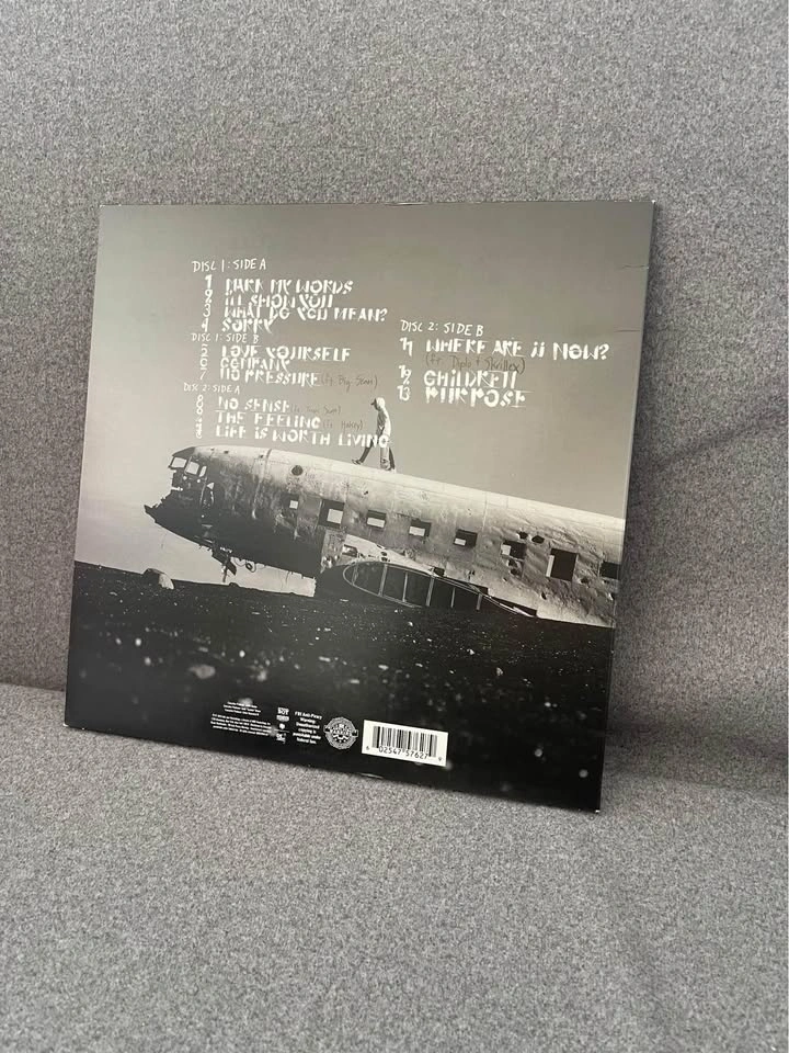 justin bieber’s purpose vinyl - photo 2