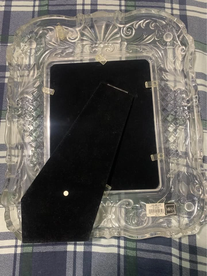 Mikasa Timeless Love Crystal Picture Frame 15” -Made in Germany- - photo 2
