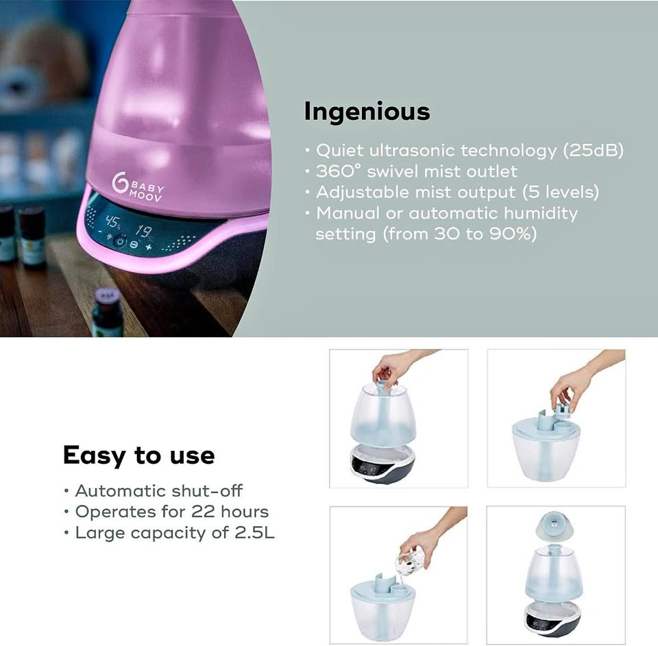 Babymoov Hygro Plus 3-in-1 Humidifier
