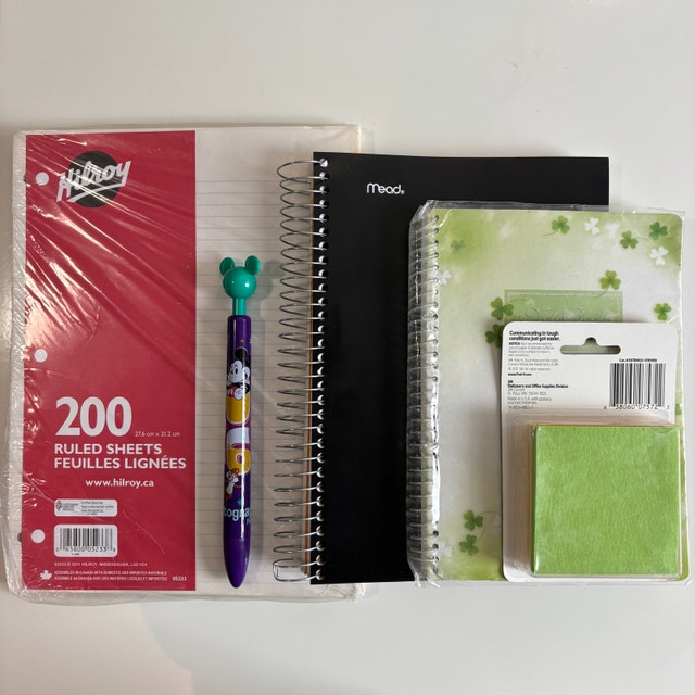NEW Stationary Bundle