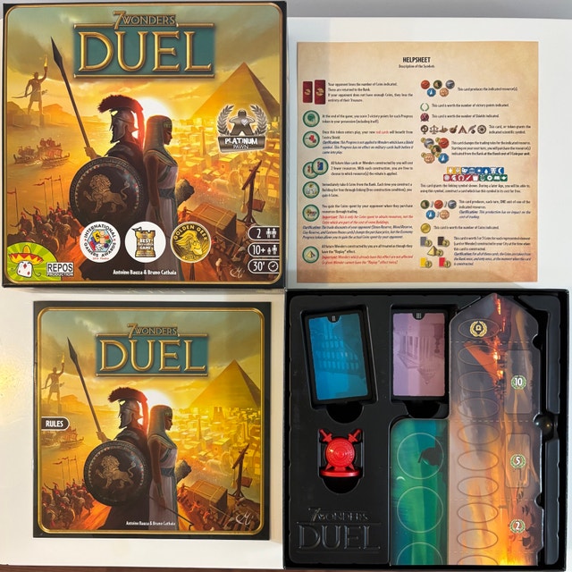 7 Wonders Duel Board Game - photo 2