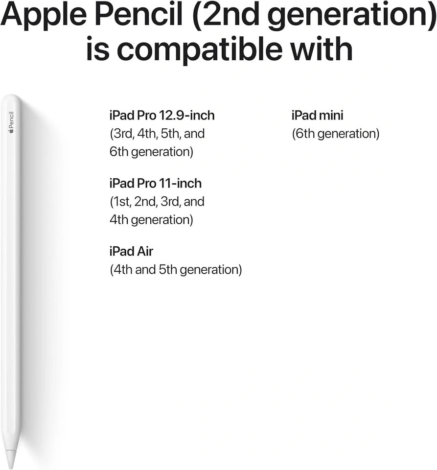 Apple pencil MU8F2AM/A 2nd generation Model A2051 - photo 2