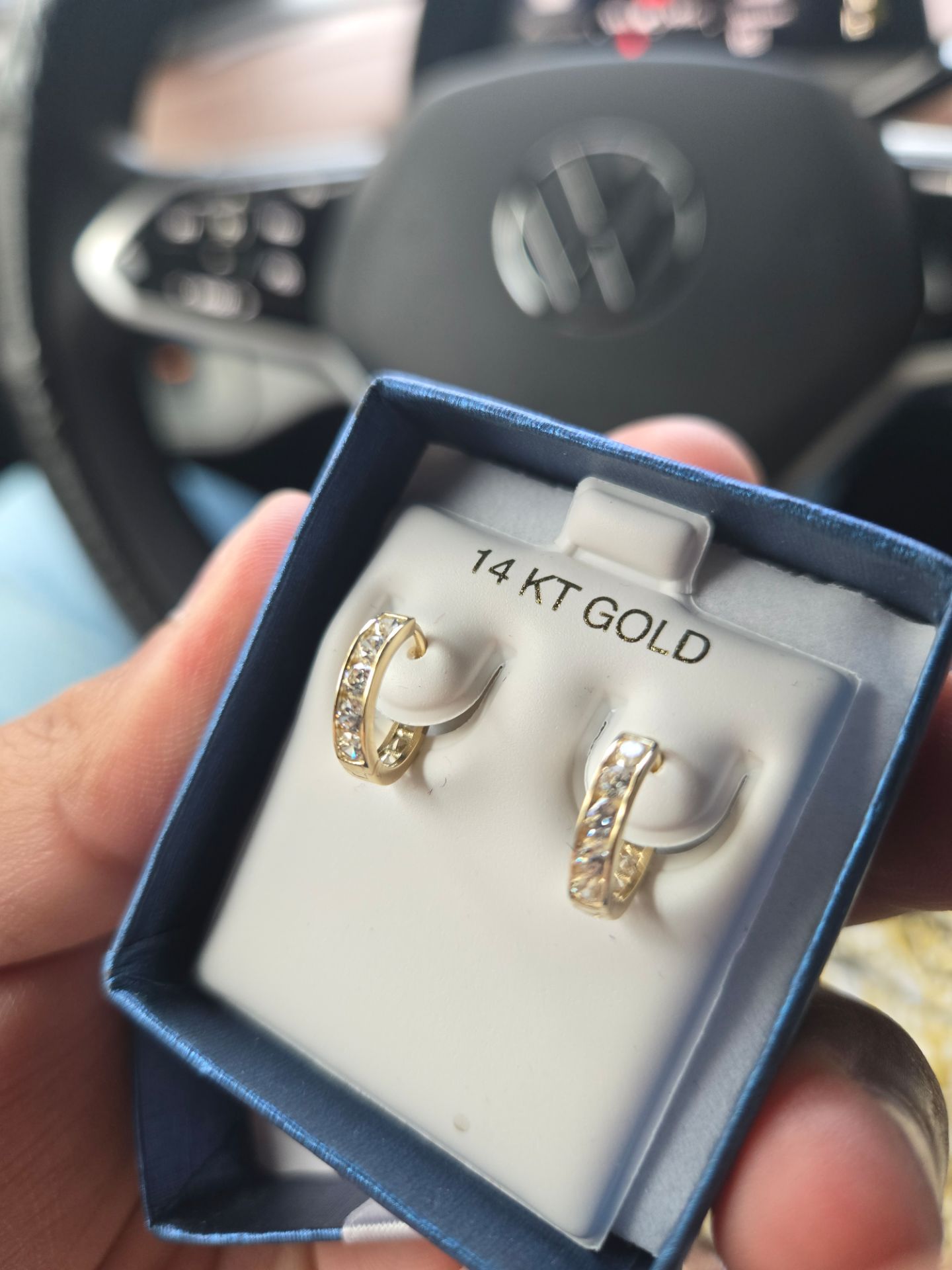 14K Gold Hoop Earrings