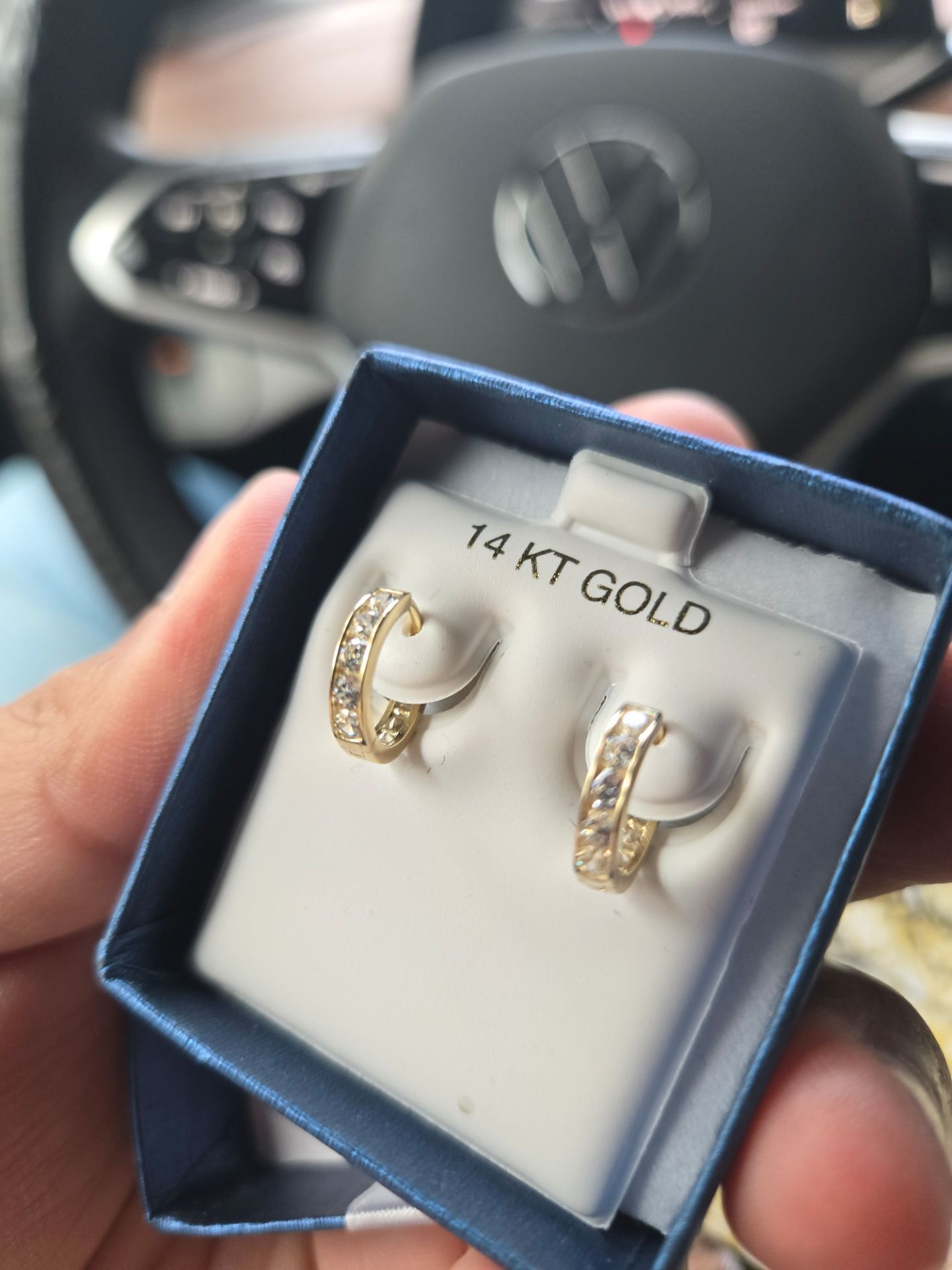 14K Gold Hoop Earrings - photo 2