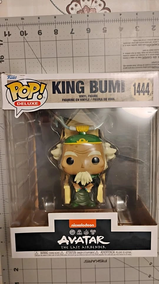 Funko Pop Deluxe King Bumi Avatar The Last Airbender OBO