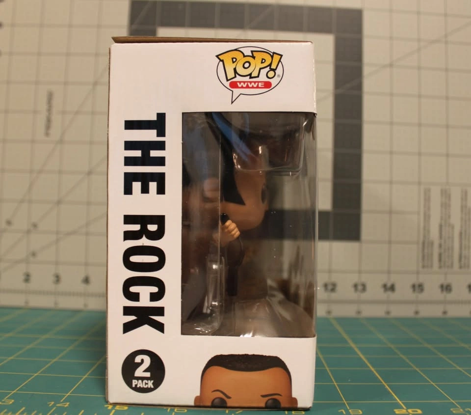 WWE The Rock and Mankind Special Edition 2 Pack Funko Pop! OBO - photo 3