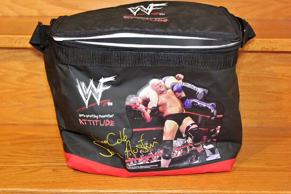 WWF/WWE Attitude Era Stone Cold Steve Austin Lunch Bag OBO