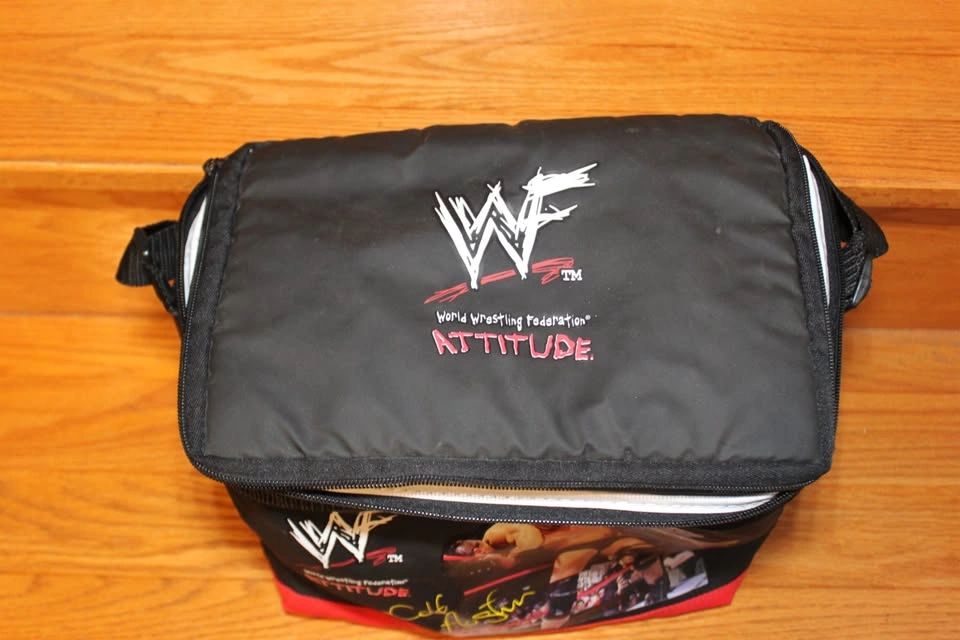 WWF/WWE Attitude Era Stone Cold Steve Austin Lunch Bag OBO - photo 2