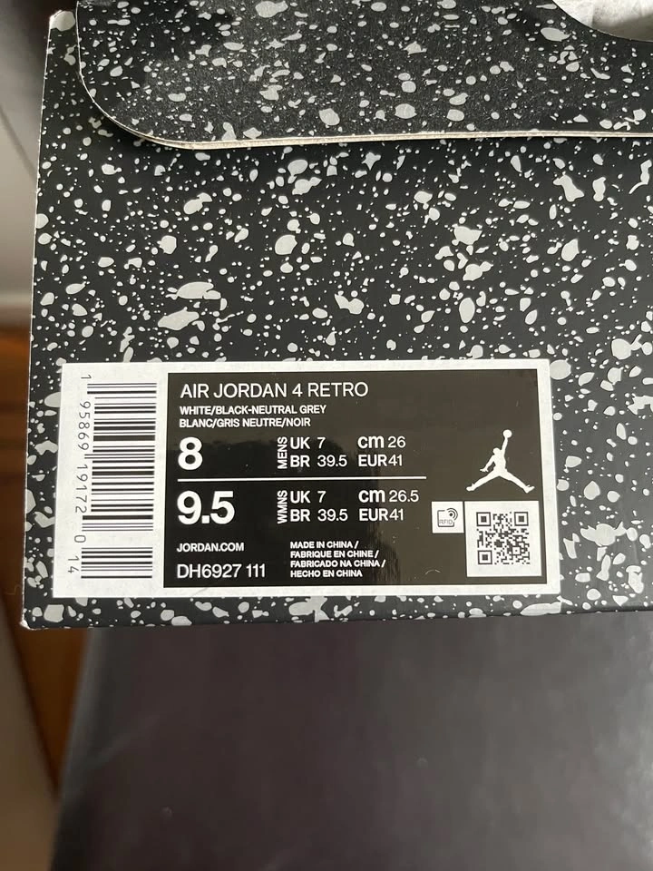 Jordan 4 Military Black and Infrareds - photo 3