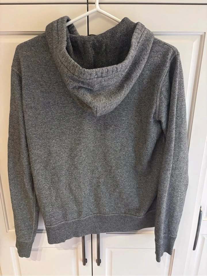 Polo by Ralph Lauren Men's Gray Zip Hoodie Sweatshirt small - photo 4