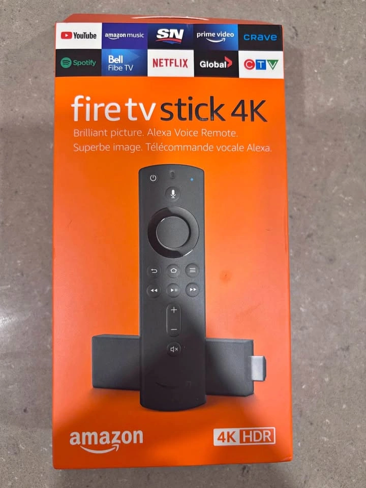 Amazon Fire TV Stick 4K with Alexa Voice Remote