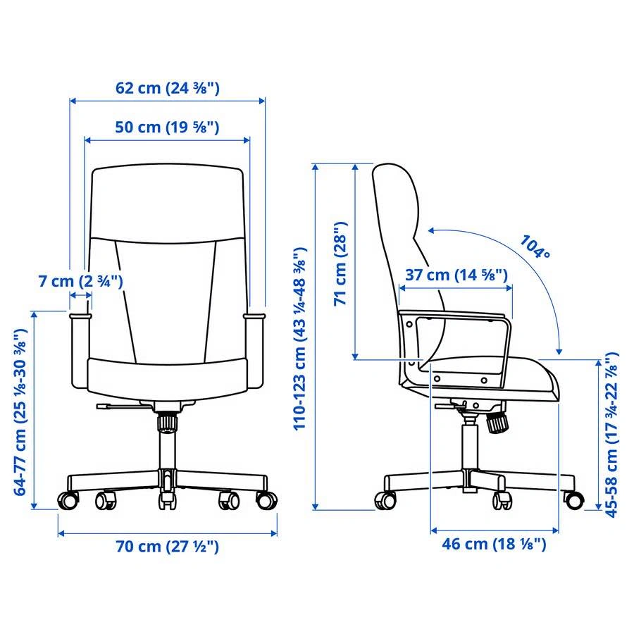 Moving Sale - IKEA MILLBERGET Office Chair - photo 2